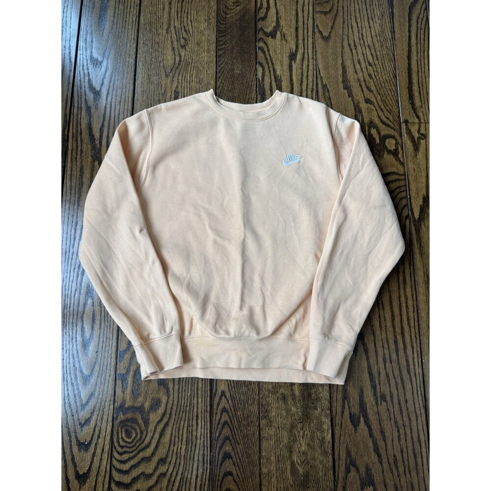 Nike Men's Crew Neck Sweatshirt Size M, BV2662-734 Orange